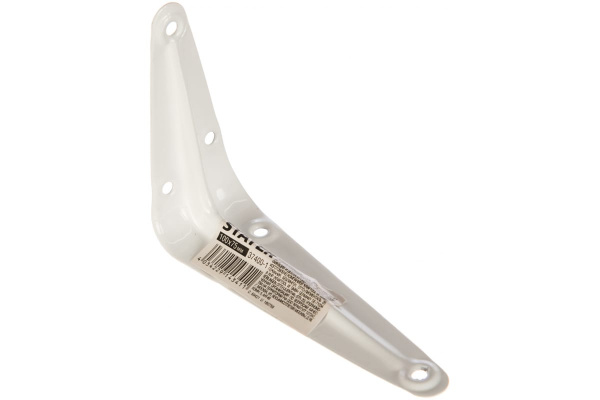 Уголок-кронштейн STAYER MASTER 100х75 мм, белый 37400-1