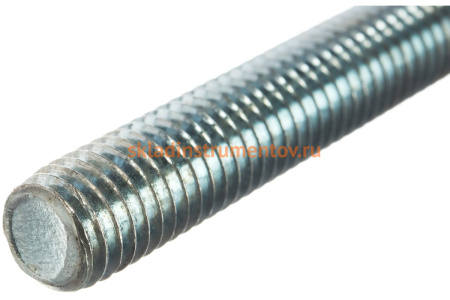 Шпилька резьбовая DIN 975 оцинкованная (М10х1000 мм; ТФ0) Зубр 4-303350-10-1000
