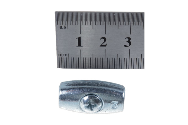 Зажим троса "Бочонок" 30 шт. (2 мм; ТФ5) Зубр 4-304455-02 Зажим троса "Бочонок" 30 шт. (2 мм; ТФ5) Зубр 4-304455-02