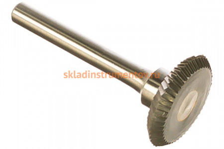 Борфреза твердосплавная тип Y дисковая (25х5 мм; хвостовик 6 мм) MESSER Y2505M06