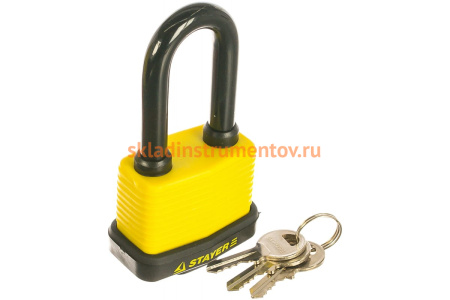 Навесной всепогодный замок 60 мм STAYER MASTER 37141-50