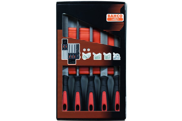 Набор напильников 5 шт BAHCO Ergo 1-478-08-1-2