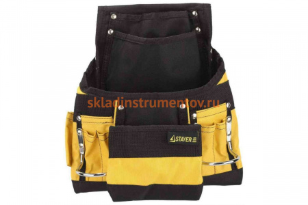 Сумка поясная 10 карманов для ручного инструмента Stayer 38605