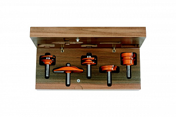 Комплект фрез концевых (5 шт; хвостовик 12 мм; B) CMT 900.510.11