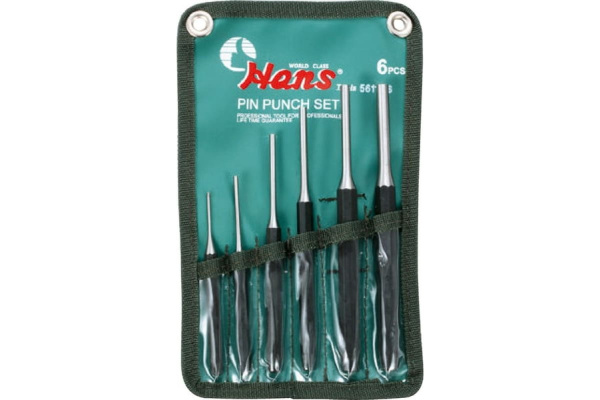 Набор выколоток 6шт Hans 56110-6