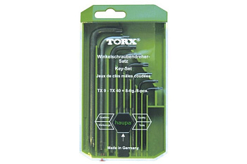 Набор штифтовых ключей Tx 8шт HAUPA 100941