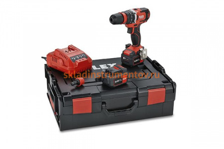 Беспроводная дрель-шуруповерт FLEX PD 2G 10.8-EC/6.0 Set 462772