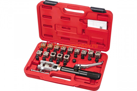 Набор для развальцовки трубок с гидроприводом 30 предметов МАСТАК 102-10031C