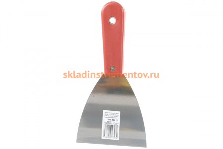 Шпатель с пластмассовой ручкой, 100мм STAYER 1003-100