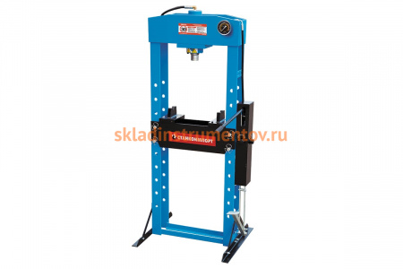 Гидравлический гаражный пресс с ножным приводом 30 т Станкоимпорт SD0824