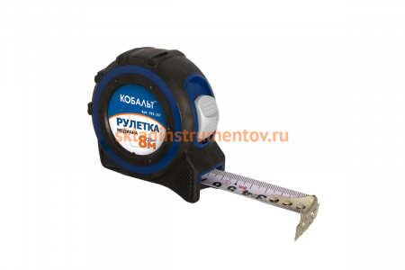 Рулетка КОБАЛЬТ Медиана 8м x 25мм 791-257