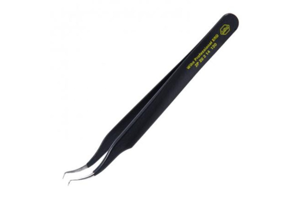 Прецизионный пинцет Professional ESD 7abb 120 мм Wiha 32336