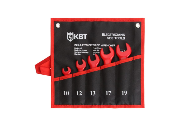 Набор диэлектрических однорожковых ключей  КВТ Эксперт НИИ-20 74706