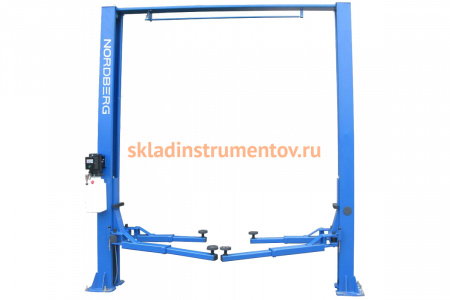 Подъемник с верхней синхронизацией, цельные стойки NORDBERG N4120H2-4T 220V