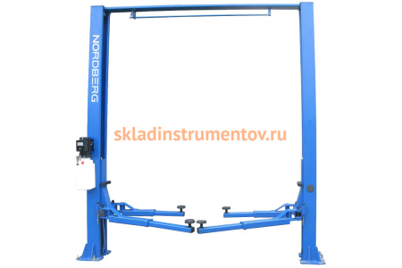 Подъемник с верхней синхронизацией, цельные стойки NORDBERG N4120H2-4T 220V
