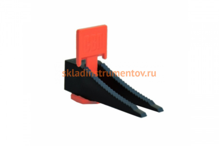 Комплект зажим Флажок и Клинья (40+40 шт; 1.4 мм; ведро) DECOR 339-5050