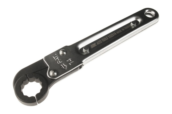 Раскрывающийся двенадцатигранный ключ с трещоткой 14мм, 150мм JTC-332514