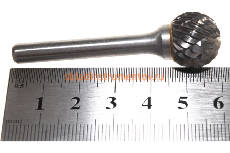 Твердосплавная борфреза тип D (16х14 мм; хв-к 6 мм) MESSER D1614M06