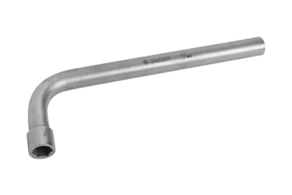 Баллонный Г-образный ключ 19мм ЗУБР МАСТЕР 27533-19