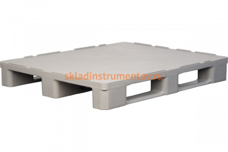 Гигиенический серый паллет 1200х1000х160 мм ТАРА 10122