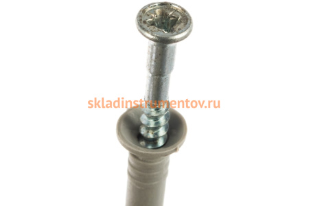 Дюбель-гвоздь с потайным бортиком 105 шт. (6x50 мм) Зубр 4-301345-06-050