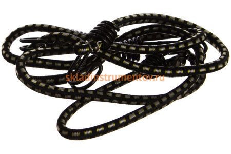 Шнур крепежный резиновый "PROFESSIONAL" 2 шт. (100 см; 8 мм) с двойным стальным крюком STAYER 40506-100