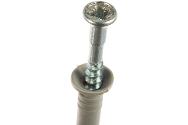 Дюбель-гвоздь с потайным бортиком 105 шт. (6x50 мм) Зубр 4-301345-06-050