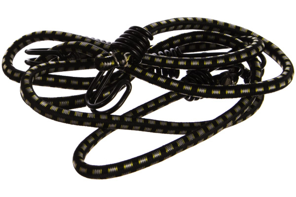 Шнур крепежный резиновый "PROFESSIONAL" 2 шт. (100 см; 8 мм) с двойным стальным крюком STAYER 40506-100