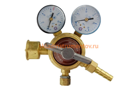 Редуктор для газового баллона (гелий) БАМЗ БГО-50-4