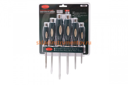 Набор силовых отверток ROCKFORCE 6 предметов RF-7006