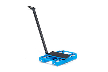 Управляемая платформа для перемещения тяжелых грузов EURO-LIFT ST120 г/п 12тн, кол-во роликов 8шт, 600х480х95мм, материал роликов - металл, длина ручки 1100мм, вес 75кг 00000219