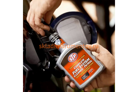 Комплексный очиститель топливной системы бензинового двигателя STP 400 мл 50400EN