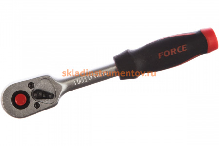 Трещотка 20 зубцов L=130мм 1/4 FORCE 802215