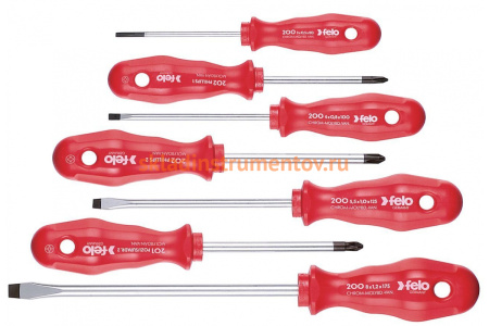 Набор отверток Felo SL/PH/PZ, 7 шт 20097398