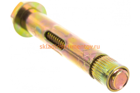 Анкерный болт Зубр 10 x 60 мм, 50 шт, желтопассивированный, Профессионал 302312-10-060