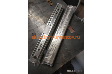 Шариковые направляющие полного выдвижения JET 342 Slide Ball Н42мм, L300мм цинк BUZ342A.300ZI99