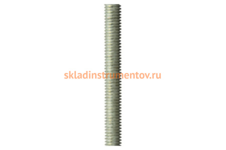 Шпилька резьбовая DIN 975 оцинкованная (М20х2000 мм; ТФ0) Зубр 4-303350-20-2000