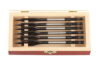 Набор сверл «ЭКСПЕРТ» по дереву 6 шт. (12-25 мм; 1/4") Зубр 29503-H6