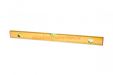 Алюминиевый уровень 3 ампулы, 120 см РемоКолор "Yellow" 17-0-012