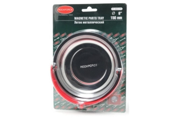 Магнитный лоток из нержавеющей стали с дополнительным передвижным бортиком ROCKFORCE RF-88001PB
