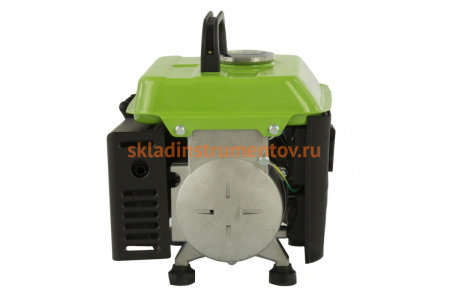 Бензиновый генератор СИБРТЕХ БС-950 0,8 кВт 230 В, 2-х такт, 4 л, ручной стартер 94665