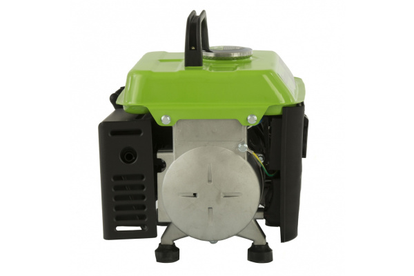 Бензиновый генератор СИБРТЕХ БС-950 0,8 кВт 230 В, 2-х такт, 4 л, ручной стартер 94665