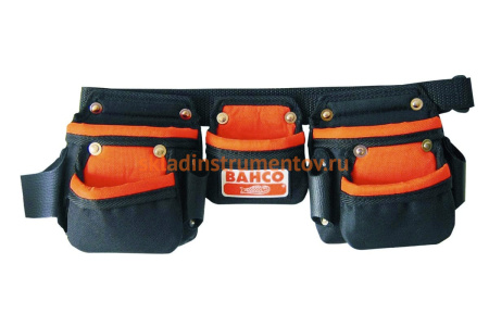 Пояс с 3 чехлами для инструментов Bahco 4750-JU3PB-1