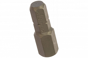Торцевая вставка (бита) 1/4", HEX, 8мм, 25мм KING TONY 102508H