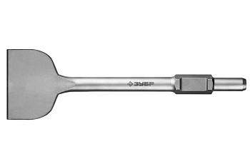 Зубило лопаточное БУРАН 75х400 мм, HEX 30 Зубр 29375-75-400