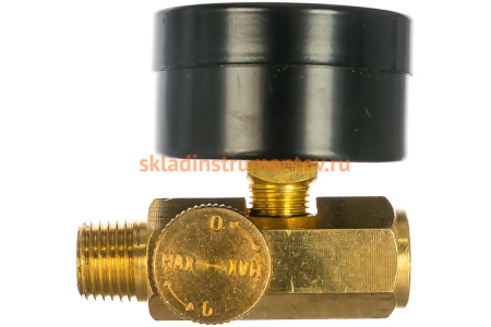 Регулятор мини с индикатором давления 1/4" ЭВРИКА ER-SP002