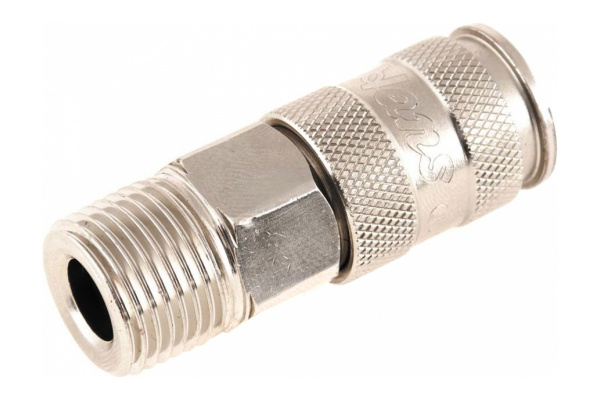 Пневматическое быстроразъемное соединение Hans 3/8" с наружной резьбой 1/2" 8513-4Q