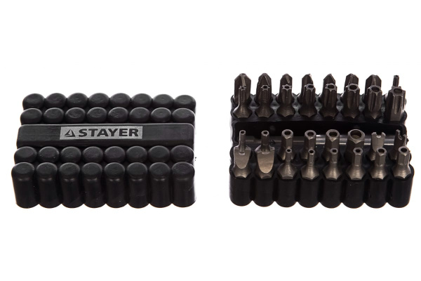 Биты специальные Cr-V, 33 предмета STAYER Master 26084-H33