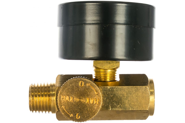 Регулятор мини с индикатором давления 1/4" ЭВРИКА ER-SP002