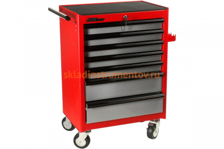 Инструментальная тележка с набором инструментов 7 секций 344 предмета JTC-3931+344